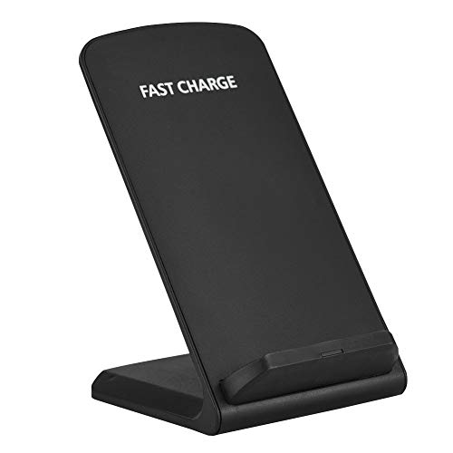 Wireless Stand Charger, Drahtloses Standladegerät mit Halter, Standladestation Ladegeräte für alle Qi-Standard-fähigen Telefone Schnellladung von Diyeeni