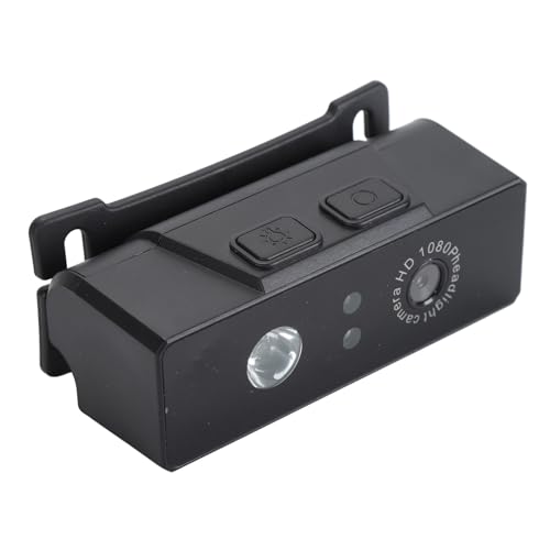 Haupt-Camcorder, 1080P 1800 MAh Tragbare Kopfkamera Zum Angeln (Black) von Doact