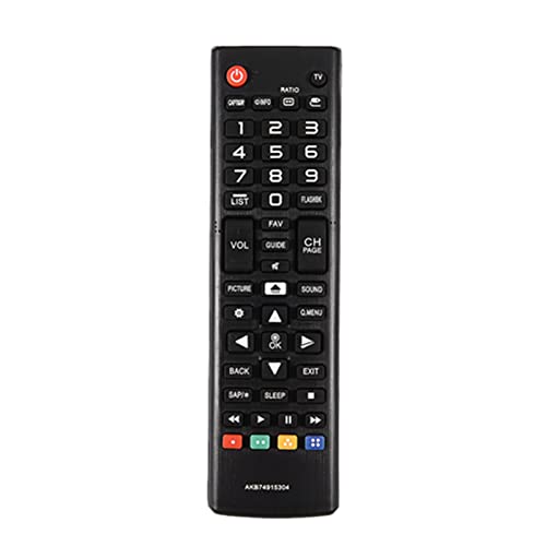 Universal-Fernbedienung, Ersatz-Fernbedienung, Ersatz-TV-Fernbedienung, Ersatz-Sprachfernbedienung für Alle Smart-TVs, LED, LCD, HDTV, 3D, Serien-TV von Doact