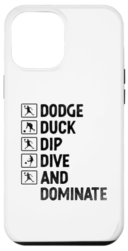 Hülle für iPhone 12 Pro Max Dodge Duck Dip Dive And Dominate Dodgeball Spiel von Dodge Ball Dodgeball Player Gifts