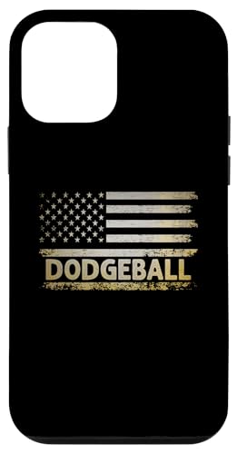 Hülle für iPhone 12 mini American USA Flag Dodgeball Dodge Ball Spiel von Dodge Ball Dodgeball Player Gifts