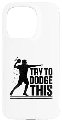 Hülle für iPhone 15 Pro Versuchen Sie, diesem Völkerballspiel auszuweichen (Handball) von Dodge Ball Dodgeball Player Gifts