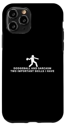 Hülle für iPhone 11 Pro Dodgeball und Sarkasmus Lustiger Völkerballspieler von Dodgeball Enthusiasts Love This Sport Designs