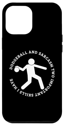 Hülle für iPhone 12 Pro Max Dodgeball und Sarkasmus Lustiger Völkerballspieler von Dodgeball Enthusiasts Love This Sport Designs