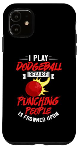Hülle für iPhone 11 Dodgeball Spiel Lustiger Sport Wurfball von Dodgeball Game
