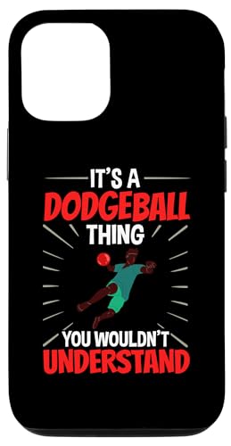 Hülle für iPhone 14 Pro Dodgeball Spiel Lustiger Sport Wurfball von Dodgeball Game