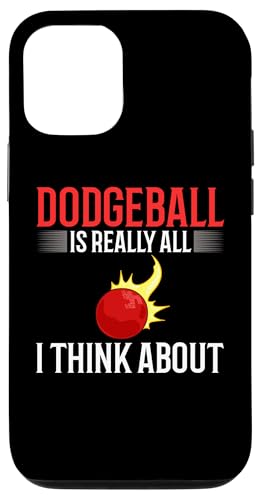 Hülle für iPhone 15 Pro Dodgeball Spiel Lustiger Sport Wurfball von Dodgeball Game