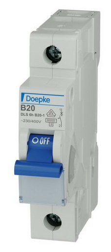 Doepke DLS 6h B20-1 LS-Schalter 6KA 1pol. B-20A von Doepke