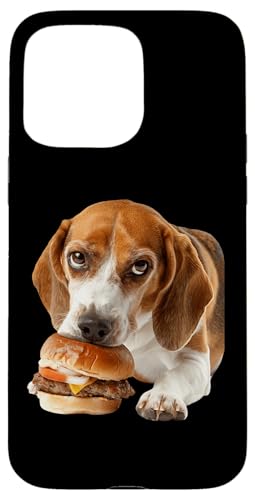 Hülle für iPhone 15 Pro Max Beagle-Burger von Dog Burger Design