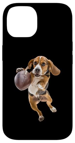 Hülle für iPhone 14 Beagle Fußball von Dog Football Design