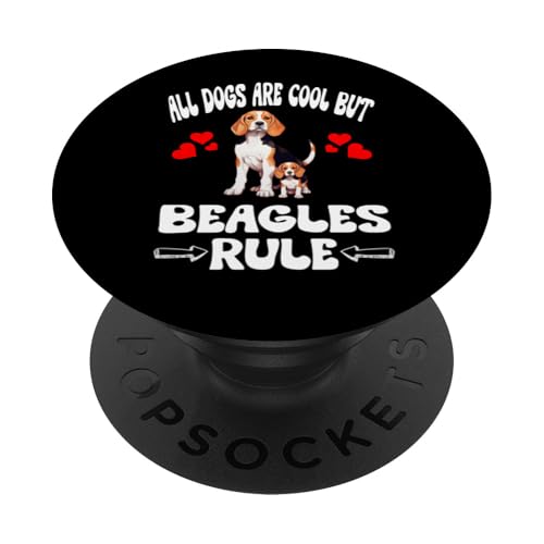 Alle Hunde sind cool, aber die Beagles herrschen PopSockets Klebender PopGrip von Dog Pets