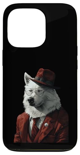 Hülle für iPhone 13 Pro Samoyed Hundeanzug von Dog Suit Design