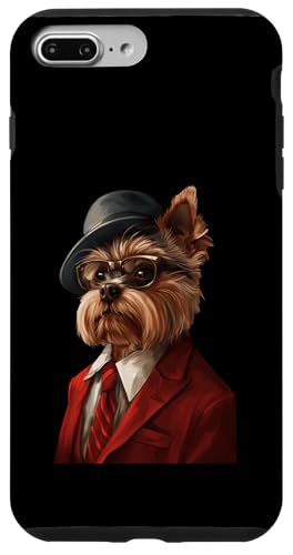 Hülle für iPhone 7 Plus/8 Plus Yorkshire Terrier Anzug von Dog Suit Design