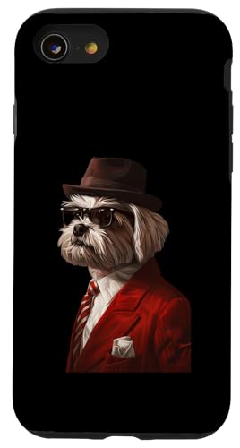 Hülle für iPhone SE (2020) / 7 / 8 Havanesischer Hundeanzug von Dog Suit Design