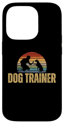 Hülle für iPhone 14 Pro Hundetrainer Vintage Retro 70er Jahre Design Lustiger Hundetrainer von Dog Training Trainers Canine Behavior