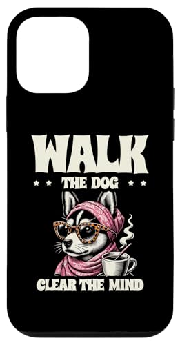 Hülle für iPhone 12 mini Walk The Dog Clear The Mind Hunde Walker Pet Walking Puppy von Dog Walking Walker Gifts