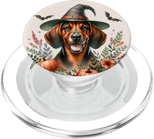 Bayerischer Bergduft Hund Halloween Aquarell Kunst PopSockets PopGrip für MagSafe von Doggies Unlimited