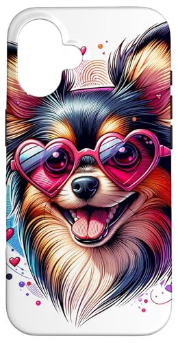 Hülle für iPhone 16 Russisches Spielzeug Hund St. Valentinstag Kunstwerk von Doggies Unlimited