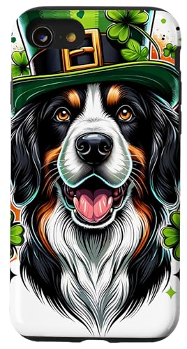 Stabyhoun Dog St. Patricks Day Kunstwerk Hülle für iPhone SE (2020) / 7 / 8 von Doggies Unlimited