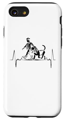 Hülle für iPhone SE (2020) / 7 / 8 My Dog Is My Walking Buddy Hunde-Walker Haustier Welpe von Dogs Walking Dog Walker Gifts