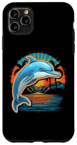 Hülle für iPhone 11 Pro Max Delphin Meerestier Ozean von Dolphins Animal Design Ideas