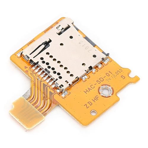 Micro Memory Card Steckplatz Steckdose Kartenleser Board Ersatz Switch NS Konsole Hochleistungs-Aluminium ABS 3g von Domary