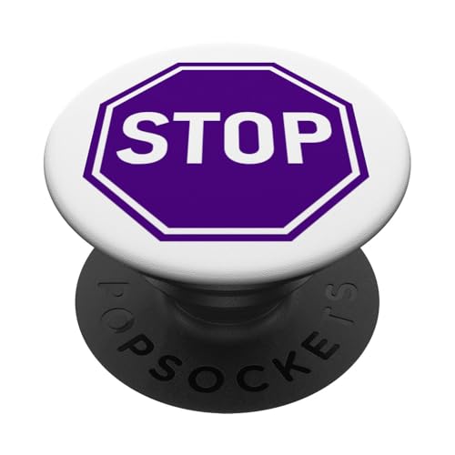 Bewusstsein für häusliche Gewalt lila Überlebende Frauen PopSockets Klebender PopGrip von Domestic Violence Awareness Shopp