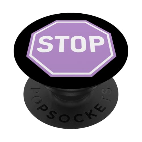 Bewusstsein für häusliche Gewalt lila Überlebende Frauen PopSockets Klebender PopGrip von Domestic Violence Awareness Shopp