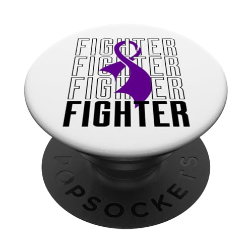 Bewusstsein für häusliche Gewalt lila Überlebende Frauen PopSockets Klebender PopGrip von Domestic Violence Awareness Shopp