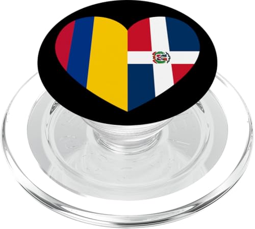 Colombia and Dominican Republic Flags: Friendship and Pride PopSockets PopGrip für MagSafe von Dominican Republic Love Pride Merch