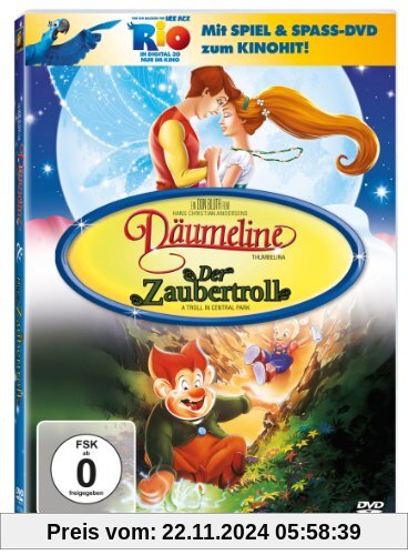 Däumeline / Der Zaubertroll (+ Rio Activity Disc) von Don Bluth