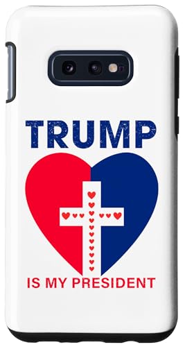 Hülle für Galaxy S10e Trump 2024 Patriotische Männer & Frauen USA Flagge Rot Weiß & Blau von Donald Trump Gift Shop