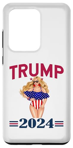 Hülle für Galaxy S20 Ultra Trump 2024 Patriotische Männer & Frauen USA Flagge Rot Weiß & Blau von Donald Trump Gift Shop