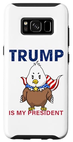 Hülle für Galaxy S8 Trump 2024 Patriotische Männer & Frauen USA Flagge Rot Weiß & Blau von Donald Trump Gift Shop