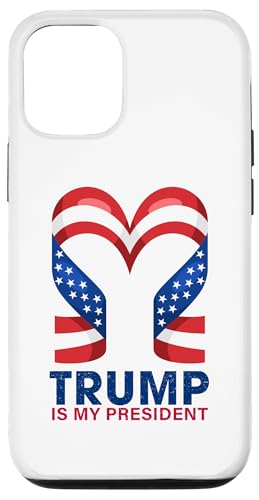 Hülle für iPhone 14 Pro Trump 2024 Patriotische Männer & Frauen USA Flagge Rot Weiß & Blau von Donald Trump Gift Shop