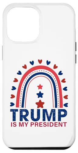 Hülle für iPhone 15 Pro Max Trump 2024 Patriotische Männer & Frauen USA Flagge Rot Weiß & Blau von Donald Trump Gift Shop