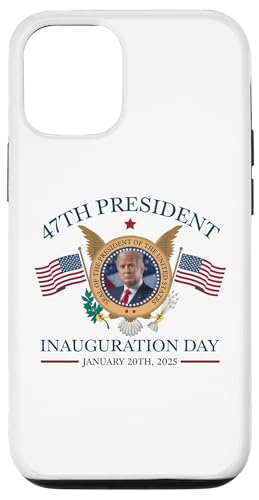 Hülle für iPhone 12/12 Pro 45 47 American Made Trump Merchandise Einweihungstag 2025 von Donald Trump Inauguration Clothing 2025 Apparel