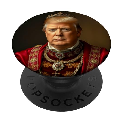 Donald Trump Renaissance Stil Kunst Bewegung Portrait PopSockets Klebender PopGrip von Donald Trump Portrait Art