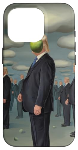 Donald Trump Surrealismus Kunstbewegung Portrait Hülle für iPhone 16 Pro von Donald Trump Portrait Art