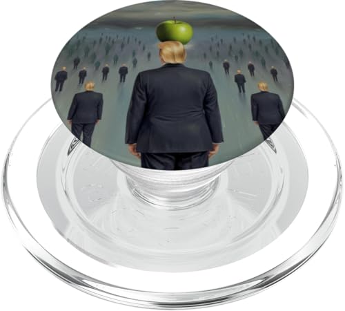 Donald Trump Surrealismus Kunstbewegung Portrait PopSockets PopGrip für MagSafe von Donald Trump Portrait Art