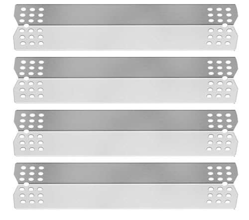 Dongftai SS9737A (4er-Pack) 35,6 cm Edelstahl-Heizplatte für Grill Master 720-0697 720-0737, Nexgrill 720-0830H 720-0783E 720-0830A 720-0830D von Dongftai