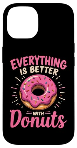 Hülle für iPhone 14 Lustiges Donut-Design für Männer und Frauen, Donut-Liebhaber, Donut von Donut Gift Doughnut Shirts Men Women Kids