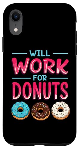 Hülle für iPhone XR Lustiges Donut-Design für Männer und Frauen, Donut-Liebhaber, Donut von Donut Gift Doughnut Shirts Men Women Kids