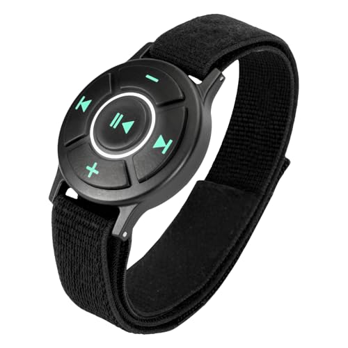 Doohoeek Bluetooth Fernbedienung mit Armband für iPhone & Android Phone, Tragbare Anruf/Musik/Foto-Fernsteuerung bei Outdoor Sport, Skifahren, Motorrad, Fahrad, IPX7 Wasserdicht Doohoeek Bluetooth Fernbedienung mit Armband für iPhone & Android Phone, Tragbare Anruf/Musik/Foto-Fernsteuerung bei Outdoor Sport, Skifahren, Motorrad, Fahrad, IPX7 Wasserdicht von Doohoeek