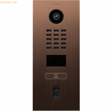 DoorBird DoorBird D2101FV IP Video Türstation Fingerprint 50, Bronze von DoorBird