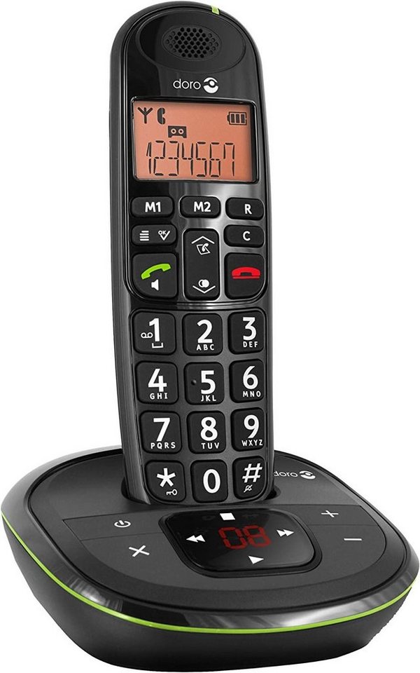 Doro PhoneEasy 105wr Single Großtastentelefon (Mobilteile: 1, Festnetz, Höhrgerätekompartibel) von Doro