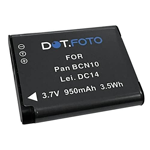 Dot.Foto BP-DC14, BP-DC14-E, BP-DC14-U Premium 3.7v / 950mAh Akku für Leica C (Typ 112) von Dot.Foto