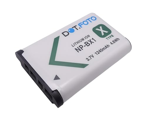 Dot.Foto NP-BX1 Premium 3.7v / 1240mAh Akku für Sony von Dot.Foto