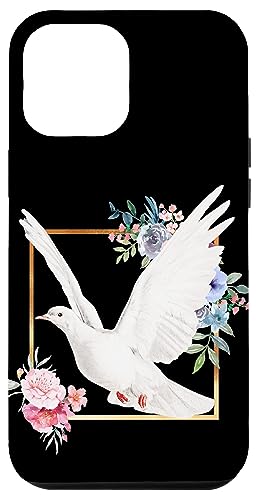 Hülle für iPhone 13 Pro Max Taubenvogel, Vögel, Liebe, Frieden, Neuanfang, Hoffnung, Blumen von Dove bird