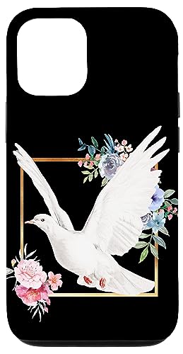 Hülle für iPhone 13 Pro Taubenvogel, Vögel, Liebe, Frieden, Neuanfang, Hoffnung, Blumen von Dove bird